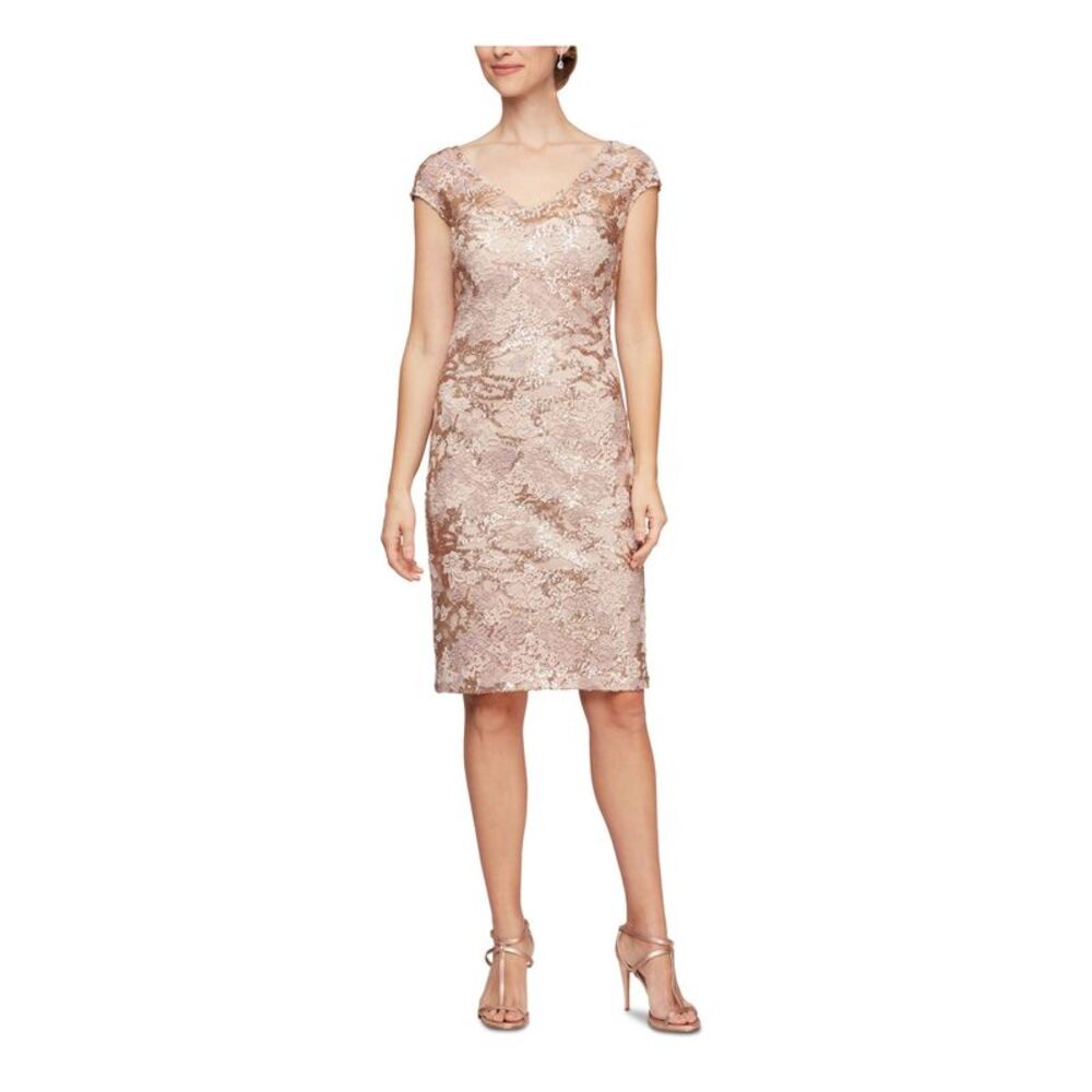 Nwt Js Collections Womens Beige Mesh Back Slit Ca… - image 1